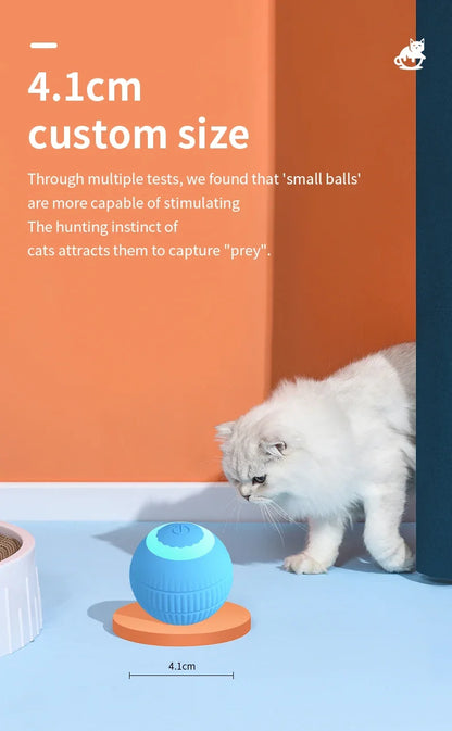 Smart Cat Toy Automatic Rolling Ball