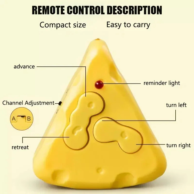 Vibrating Crawling Plush Mouse Cat Toy